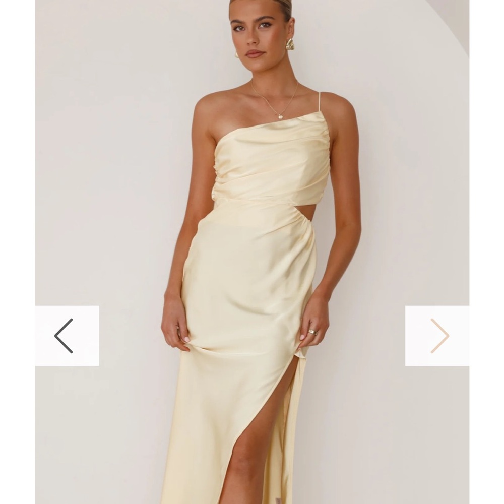 Nyla Maxi Dress - Yellow